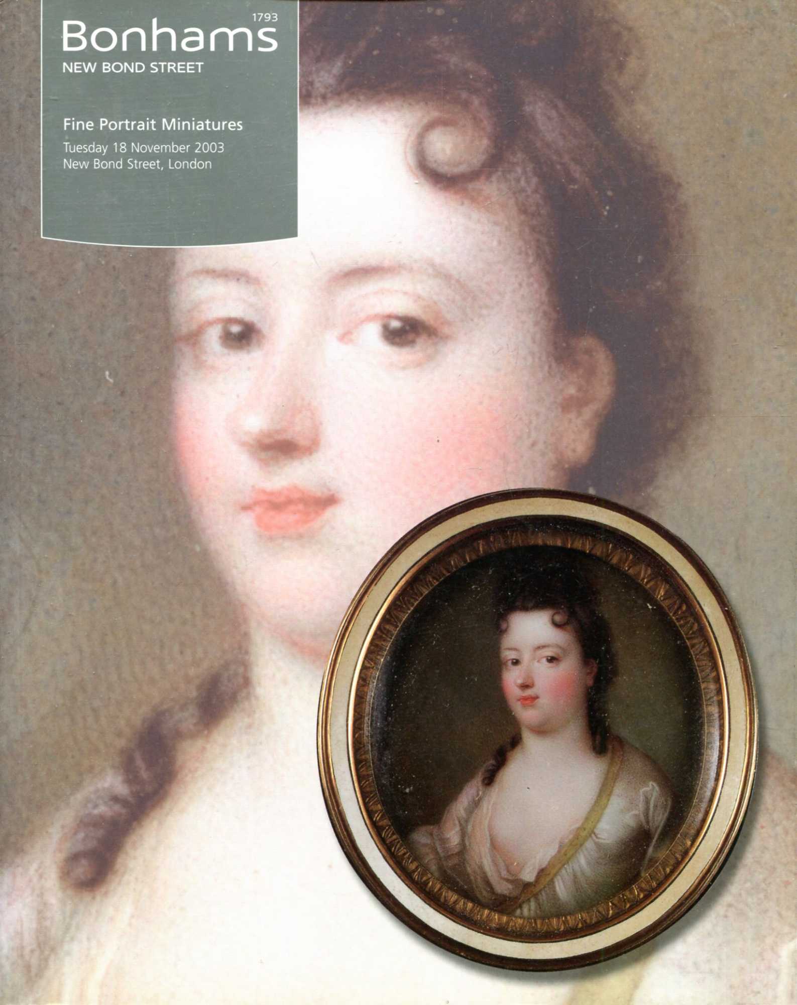 Image for Fine Portrait Miniatures 18 November 2003