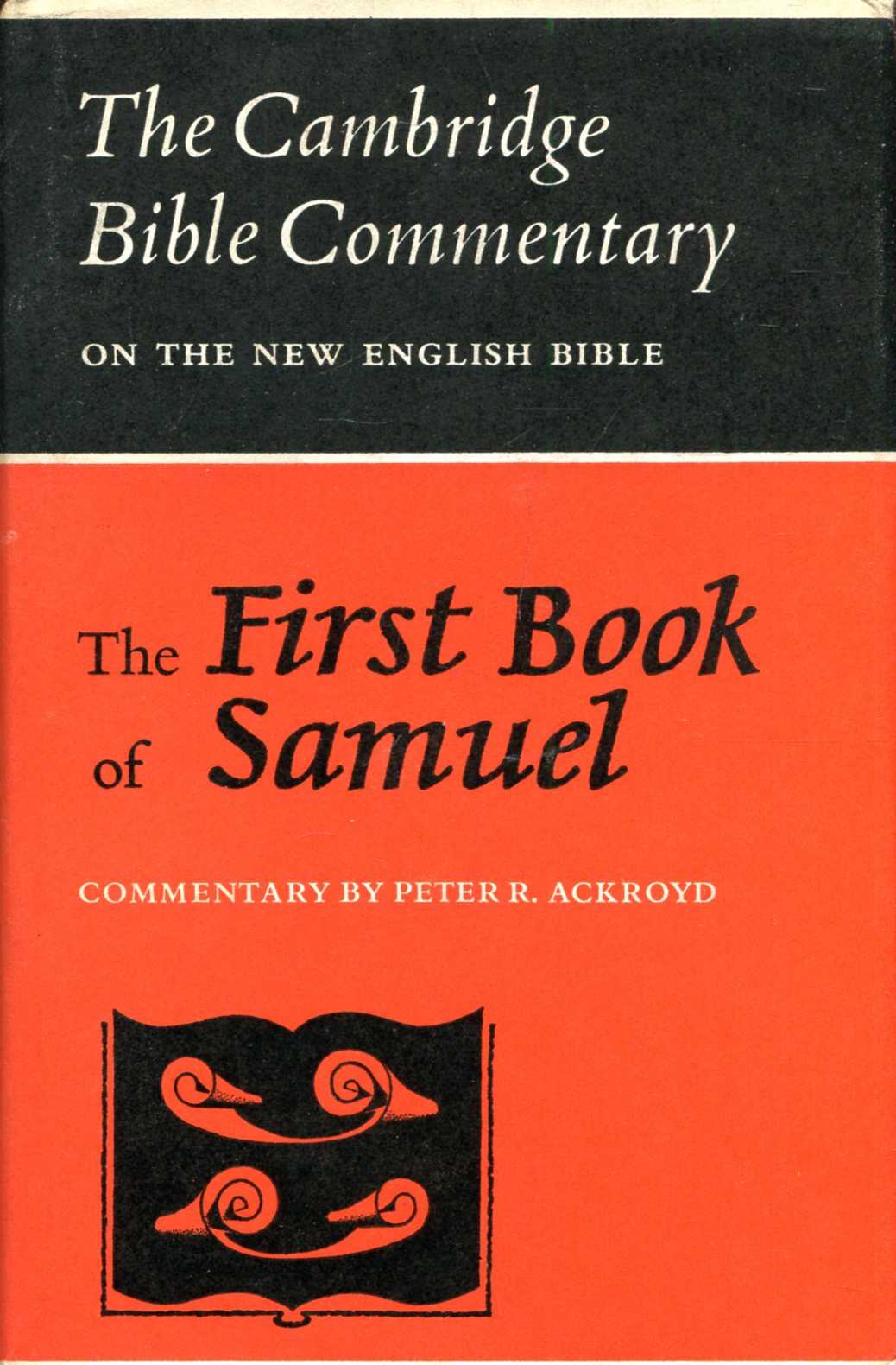 Image for The First Book of Samuel (Cambridge Bible Commentaries on the New English Bible)