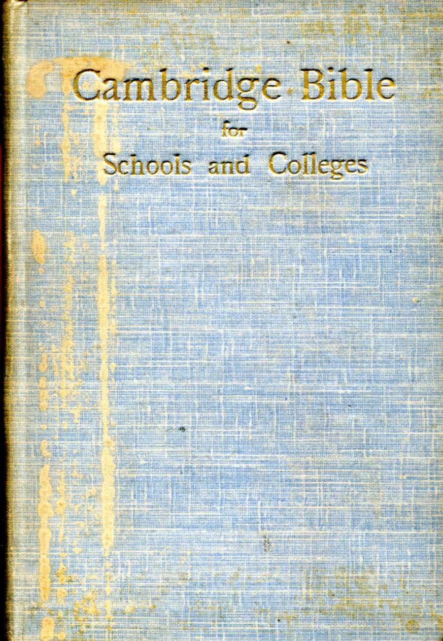 Image for The Cambridge Bible for Schools and Colleges : The Book of the Prophet Ezekiel