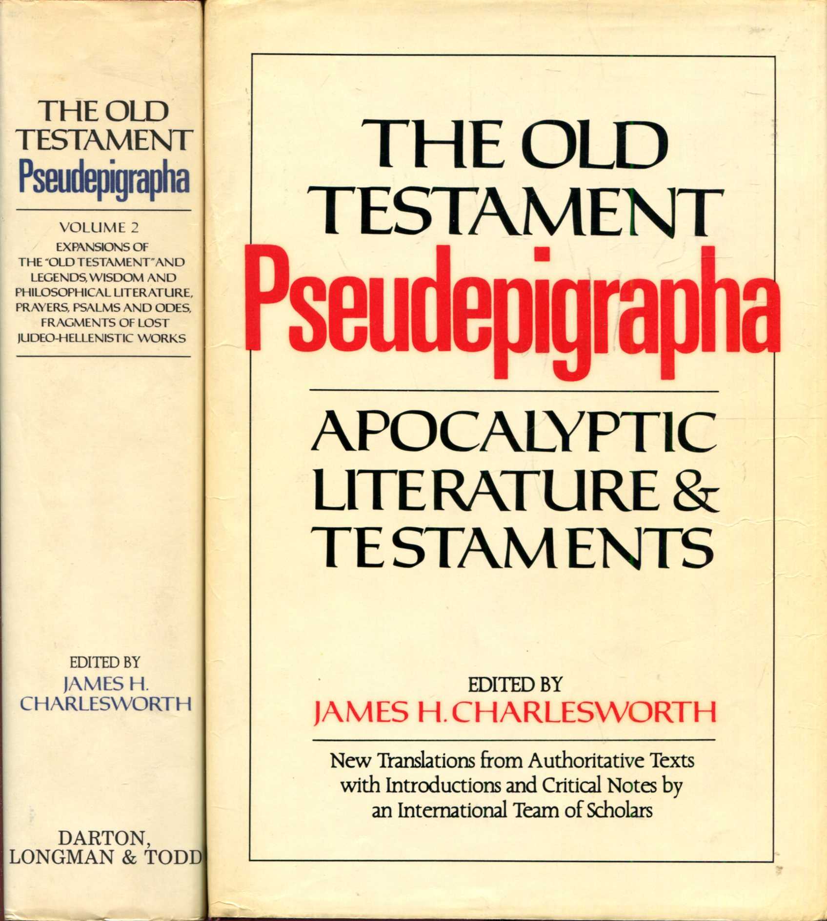 Image for The Old Testament Peseudepigrapha (two volumes complete)