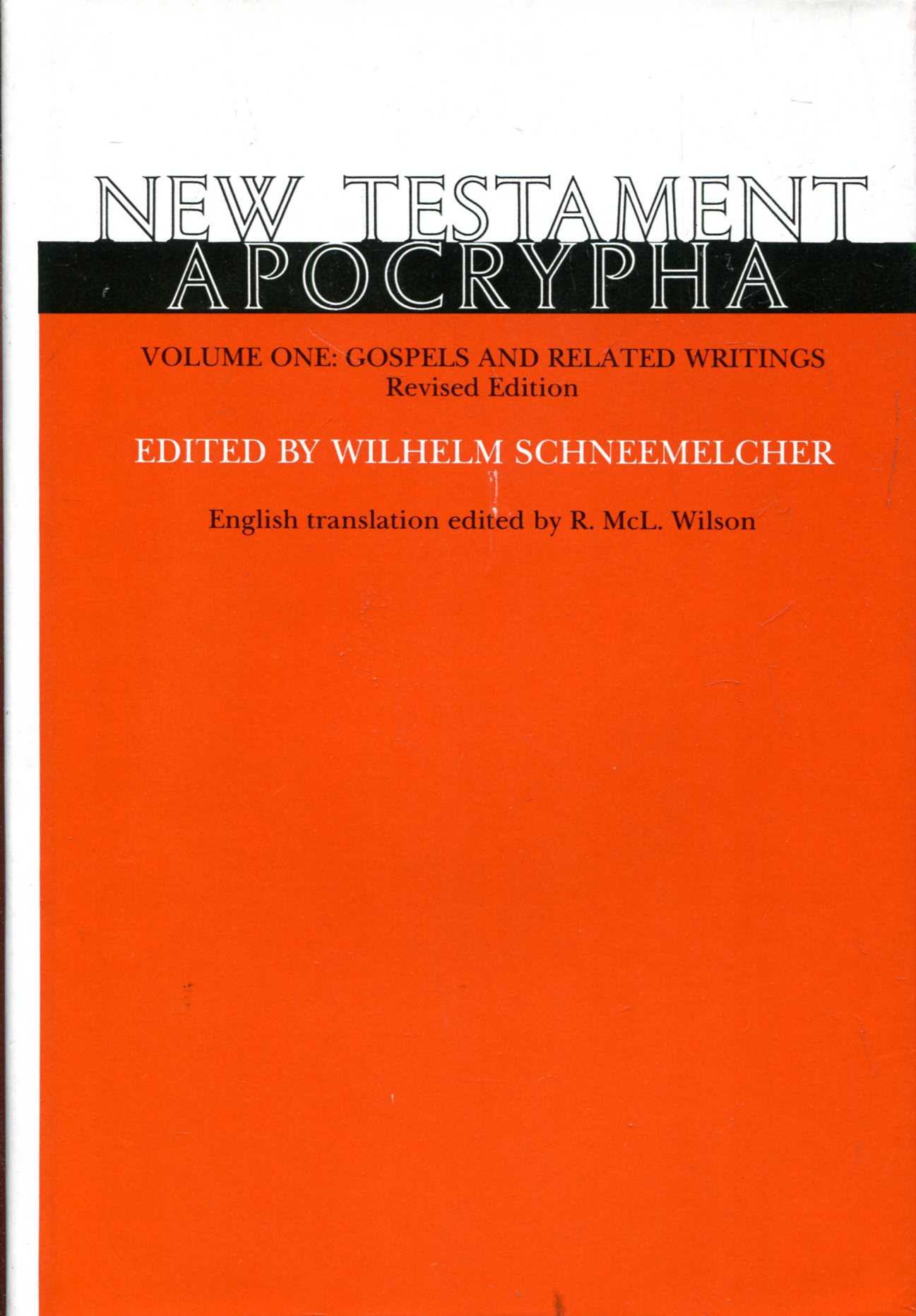 new testament apocrypha gospels and related writings