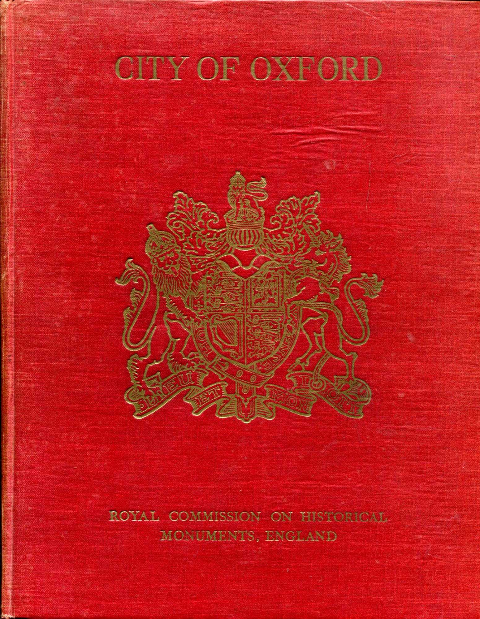 Image for An Inventory of the Historical Monuments in the City of Oxford