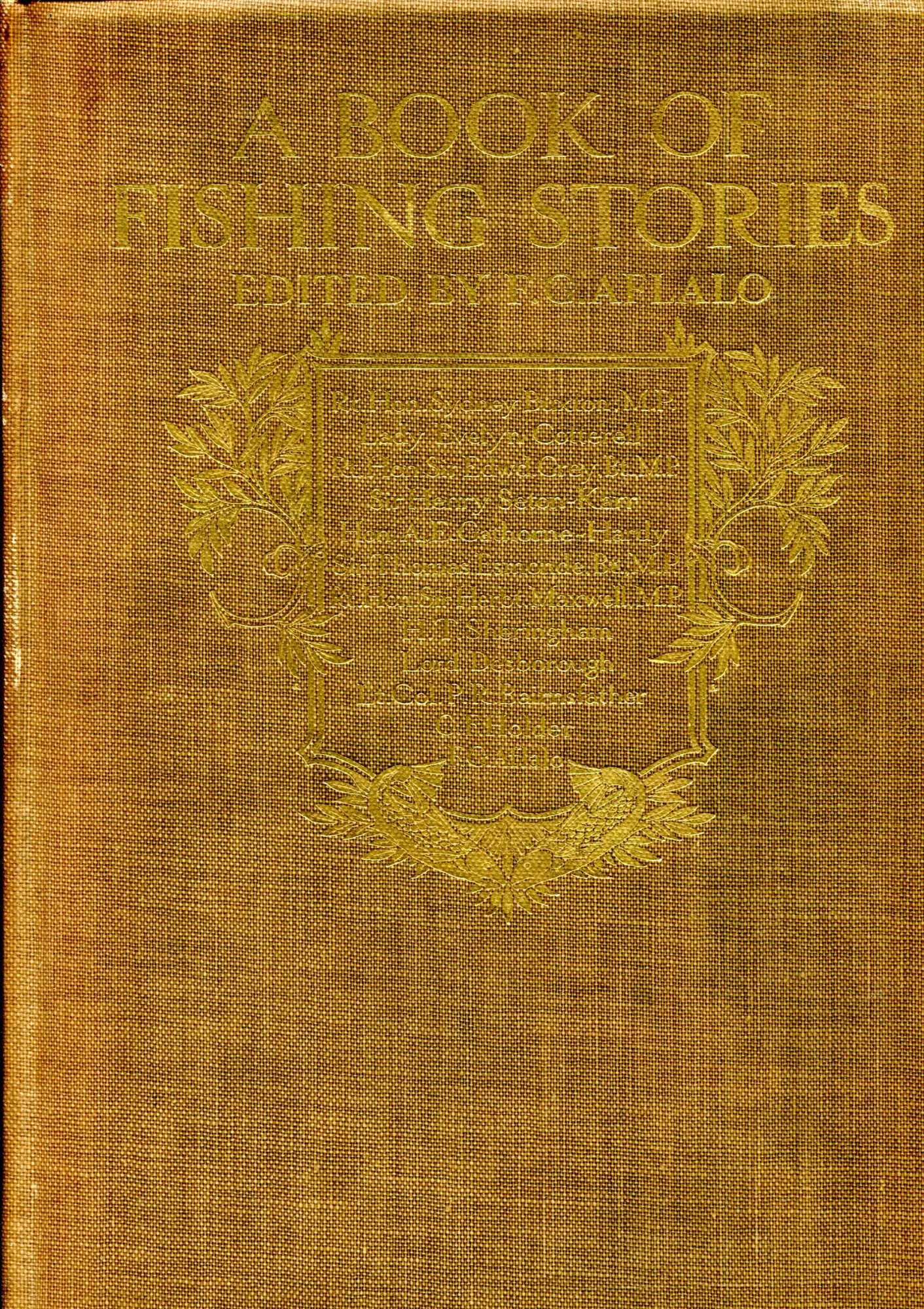 Image for A Book of Fishing Stories