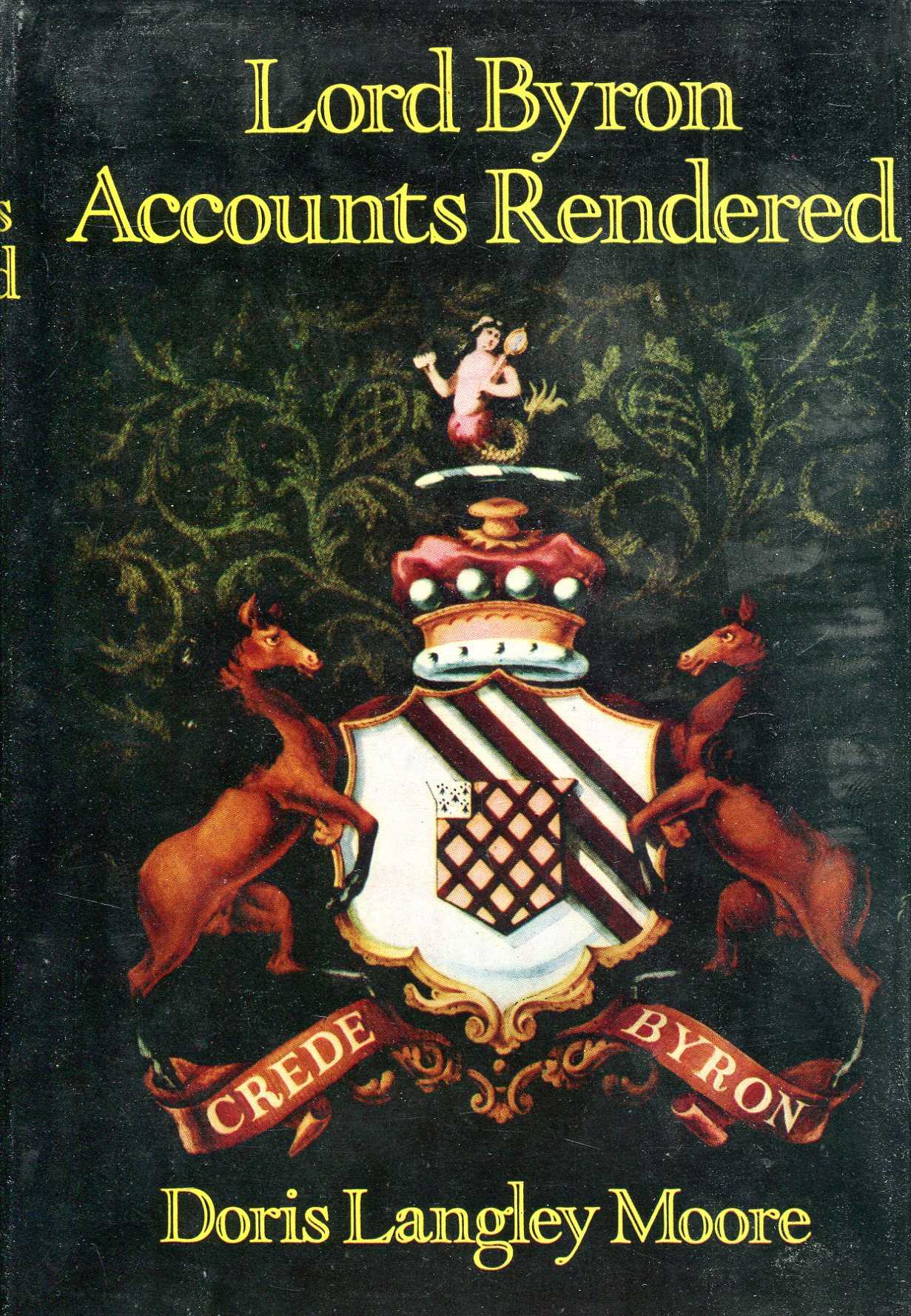 Image for Lord Byron : Accounts Rendered