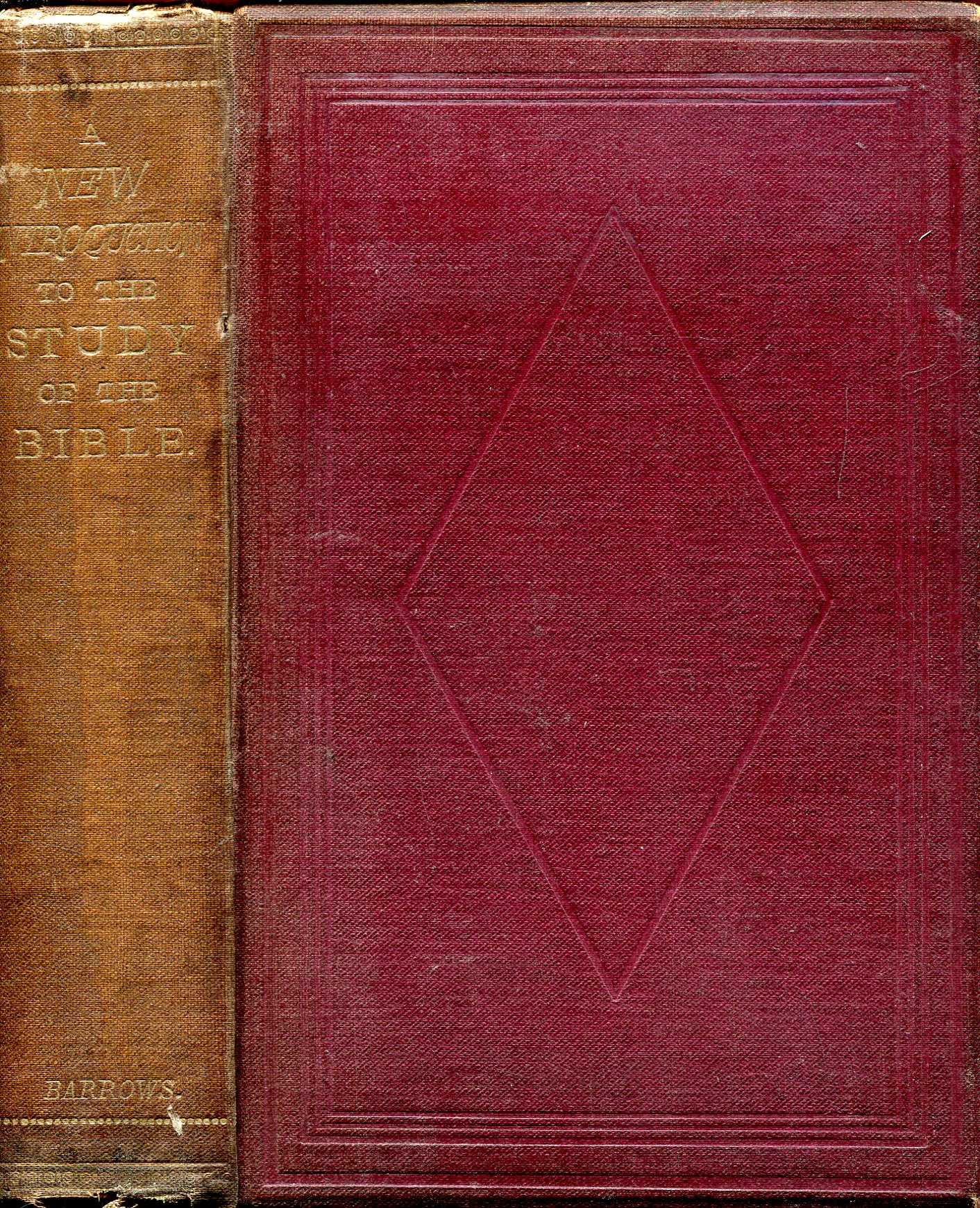 Image for A New Introduction to the Study of the Bible