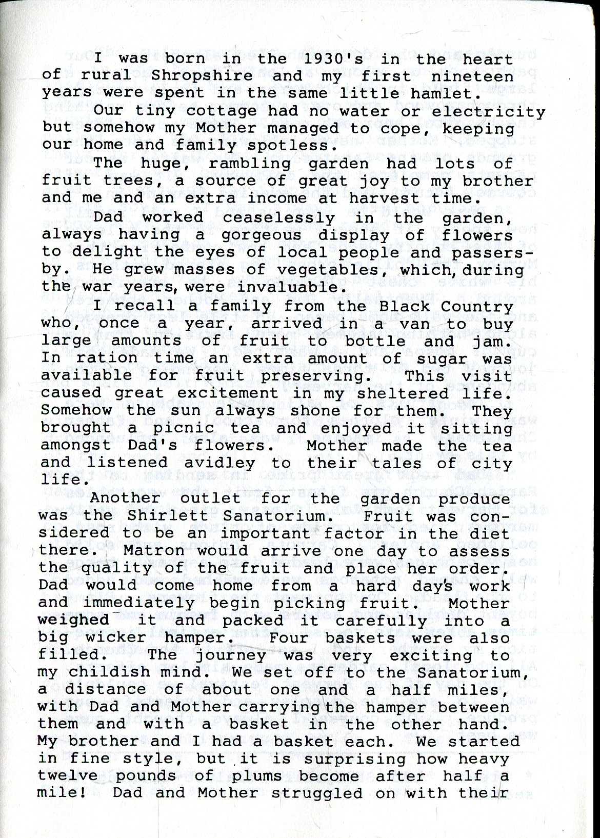 Shropshire Tips and Tales