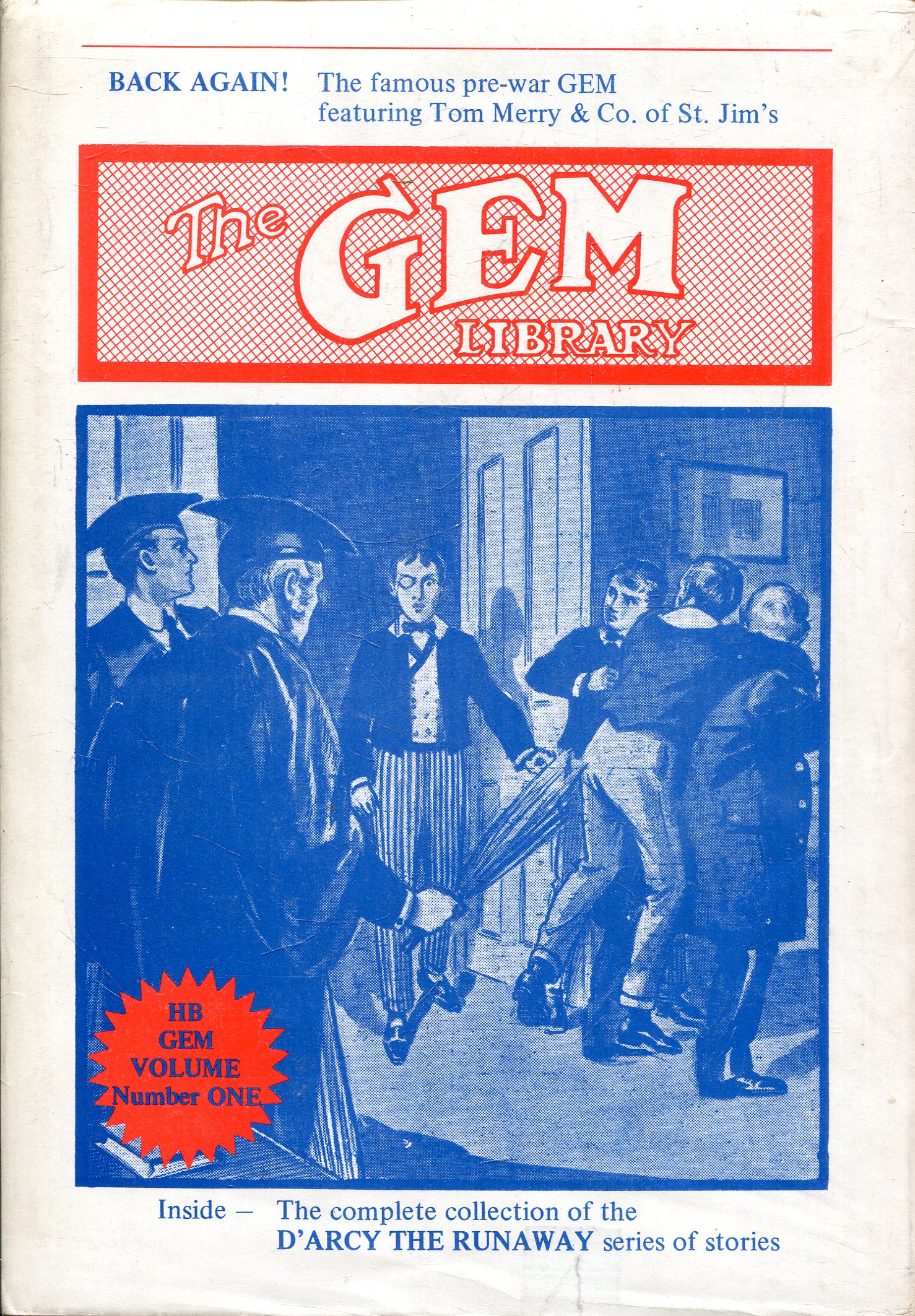 The Gem Library : D'Arcy the Runaway