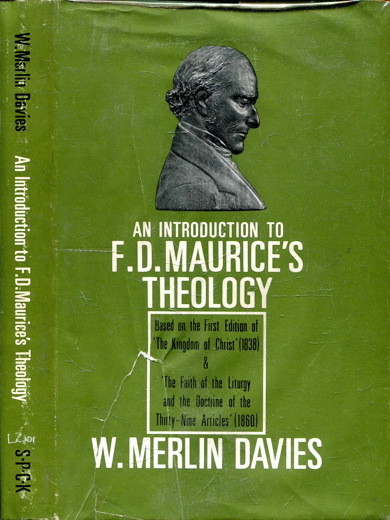 Image for An Introduction to F D Maurice's Theology