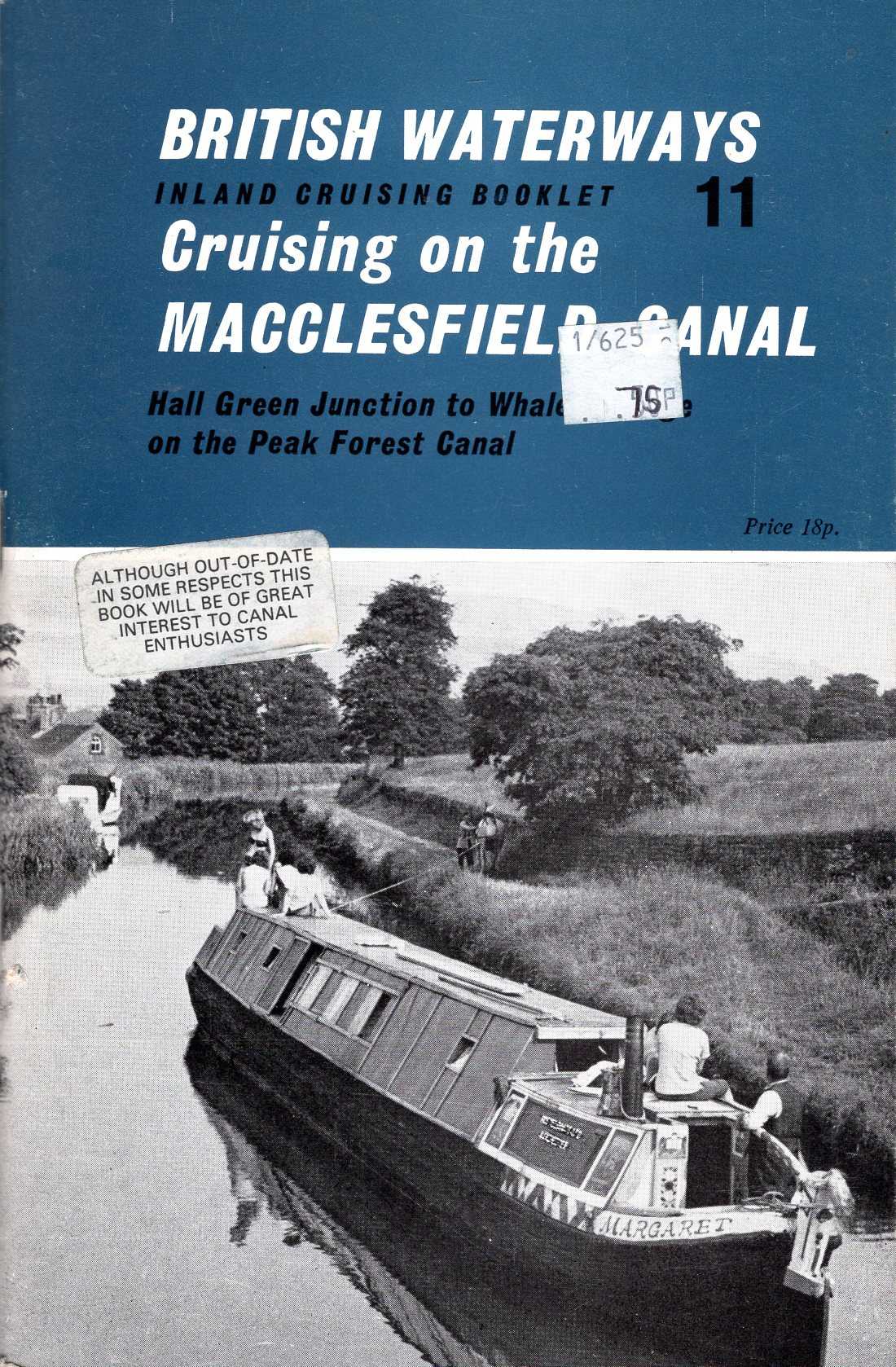 Image for British Waterways Inland Cruising Booklet 11: Crusing on the Macclesfield Canal