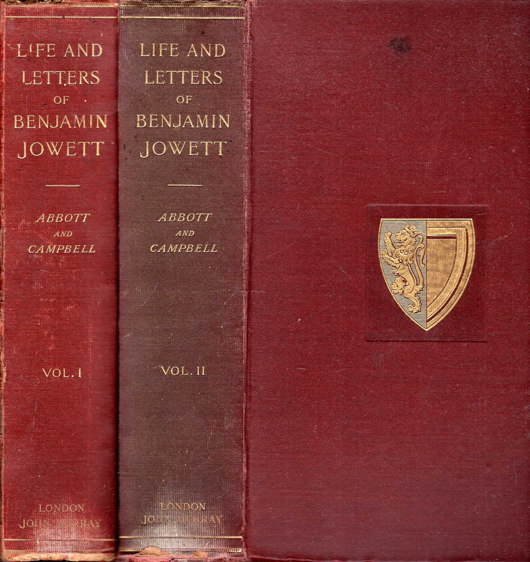 Image for The Life and Letters of Benjamin Jowett, Master of Balliol Collge, Oxford (two volumes complete)